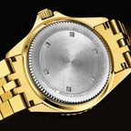 Revue Thommen Diver Men's 42mm Black Gold Automatic Watch