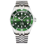 Revue Thommen Diver Men's 42mm Green Automatic Watch
