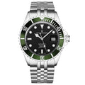 Revue Thommen Diver Men’s 42mm Black Green Automatic Watch