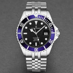 Revue Thommen Diver Men’s Stainless Steel Black Blue Automatic Watch