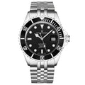 Revue Thommen Men's Diver Black Stainless Steel Automatic Watch