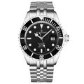 Revue Thommen Men's Diver 42mm Black Stainless Steel Automatic Watch