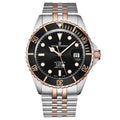 Revue Thommen Men's Diver 42mm Black Two-Tone Automatic Watch