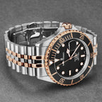 Revue Thommen Men's Diver 42mm Black Two-Tone Automatic Watch