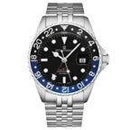 Revue Thommen Diver GMT Men’s Black Blue Automatic Watch
