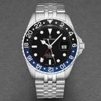 Revue Thommen Diver GMT Men’s Black Blue Automatic Watch