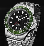 Revue Thommen Diver Black Dial GMT 42mm Automatic Men's Watch