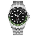 Revue Thommen Diver GMT Men’s Black Green Automatic Watch