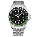Revue Thommen 'Diver' Black Dial Steel 42mm Automatic Men's Watch
