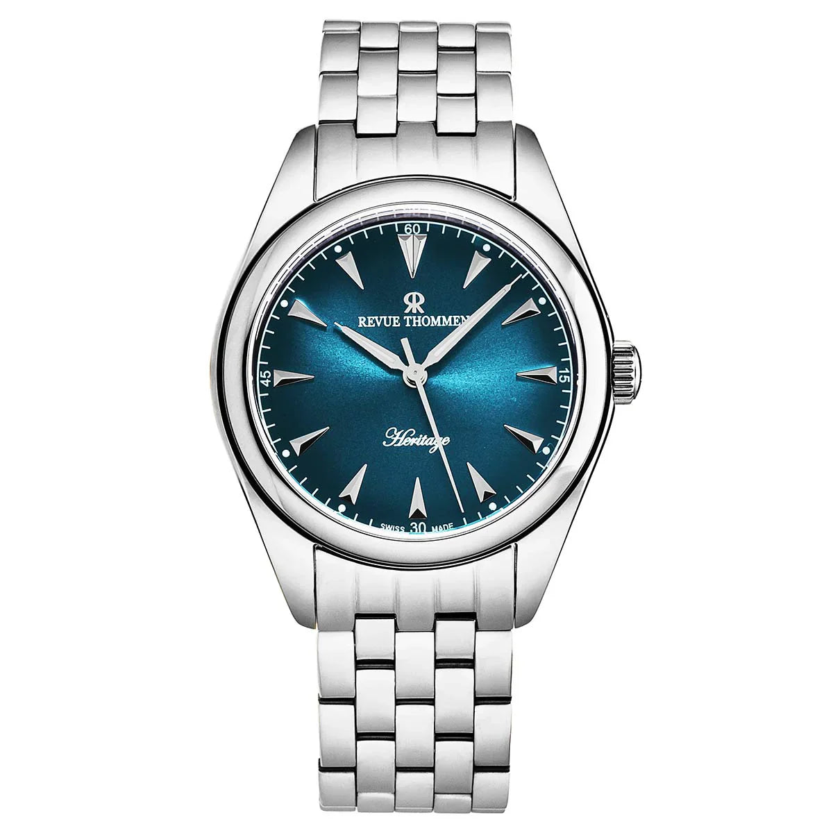 Revue Thommen Heritage Men’s Blue Stainless Steel Automatic Watch