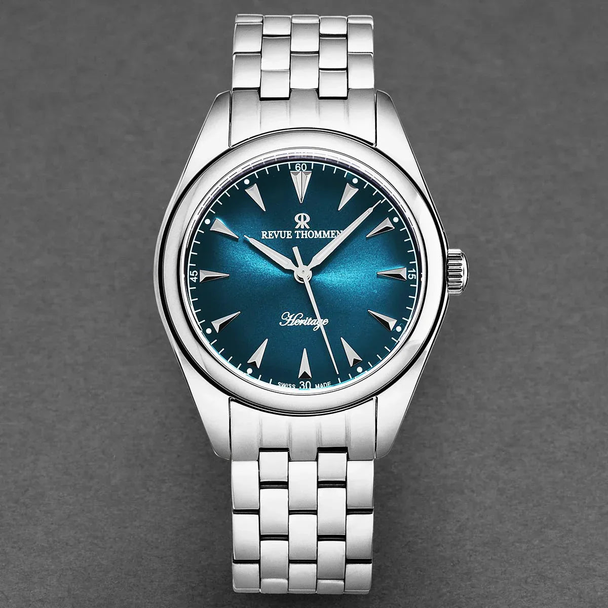Revue Thommen Heritage Men’s Blue Stainless Steel Automatic Watch