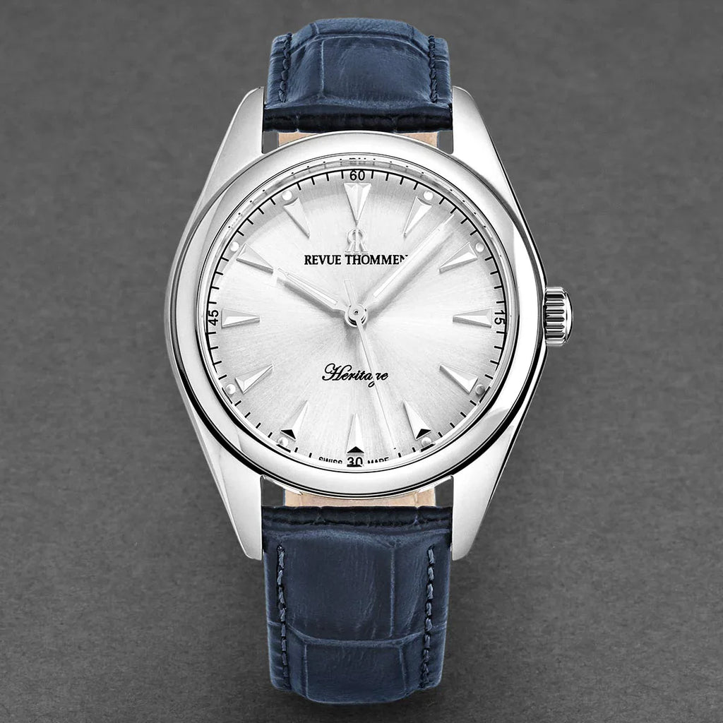 Revue Thommen Silver Dial 42mm Automatic Men's Watch
