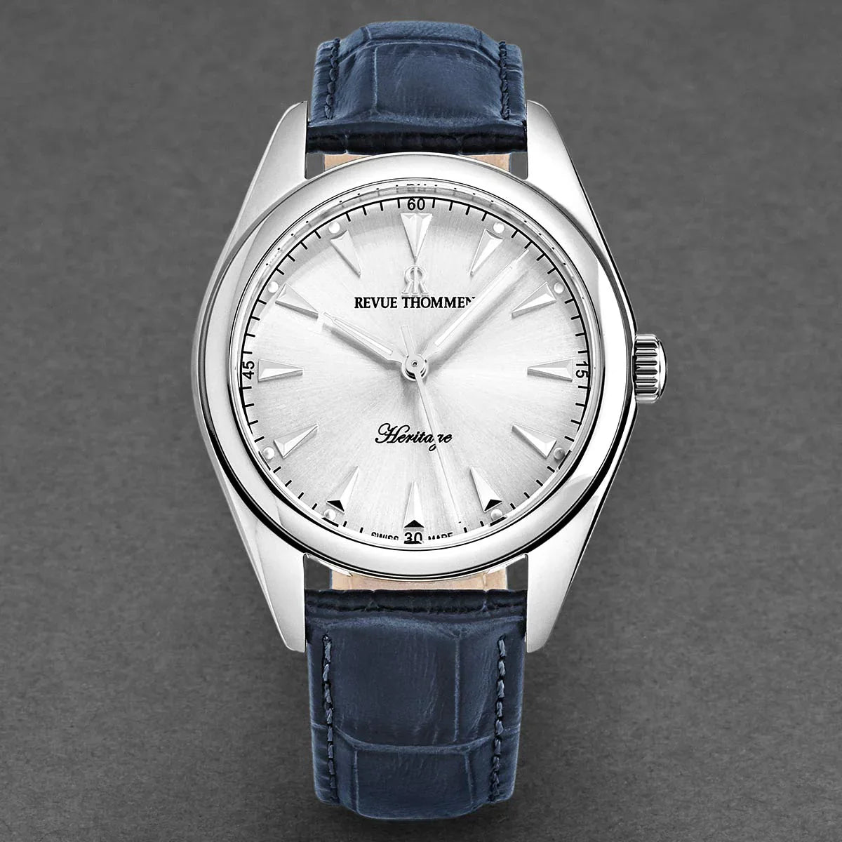 Revue Thommen Silver Dial 42mm Automatic Men's Watch