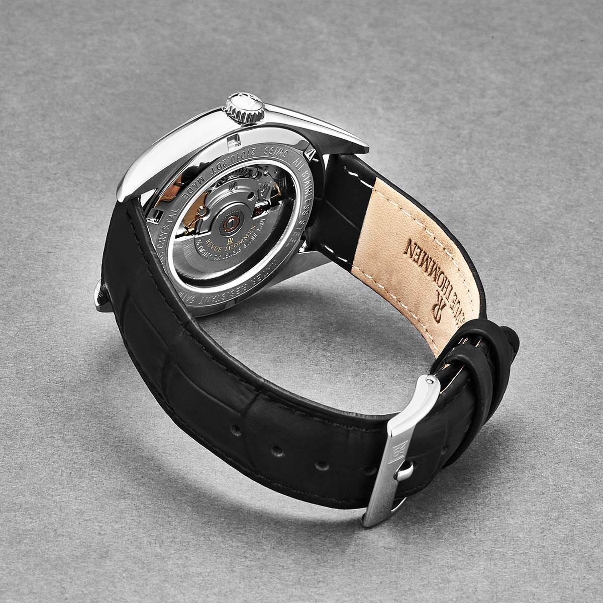 Revue Thommen Heritage Men's 35mm Red Automatic Watch