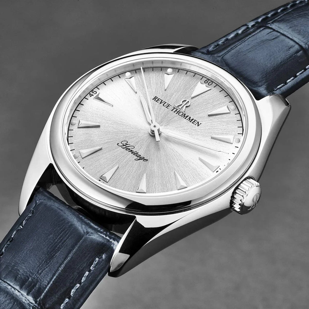 Revue Thommen Silver Dial 42mm Automatic Men's Watch