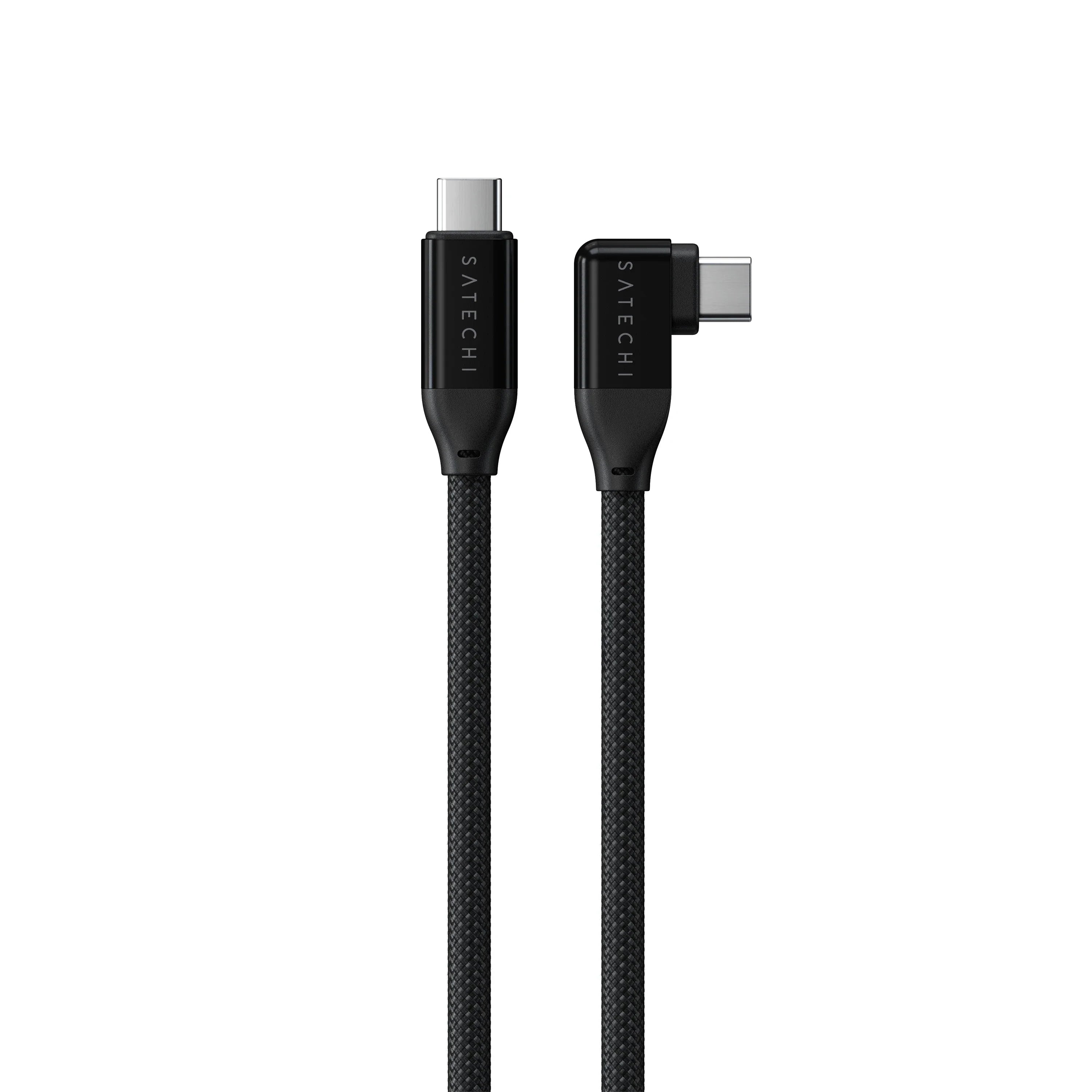 USB-C-auf-USB-C-Daten- und Ladekabel mit 90-Grad-Winkel (1m)
