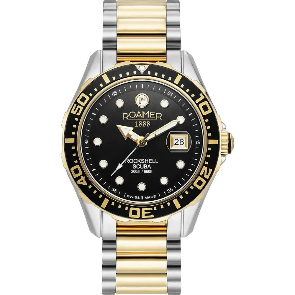 Roamer Rockshell Mark III Men's Black Watch