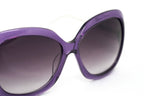 Rue De Mail Sunglasses Oversized Purple and White