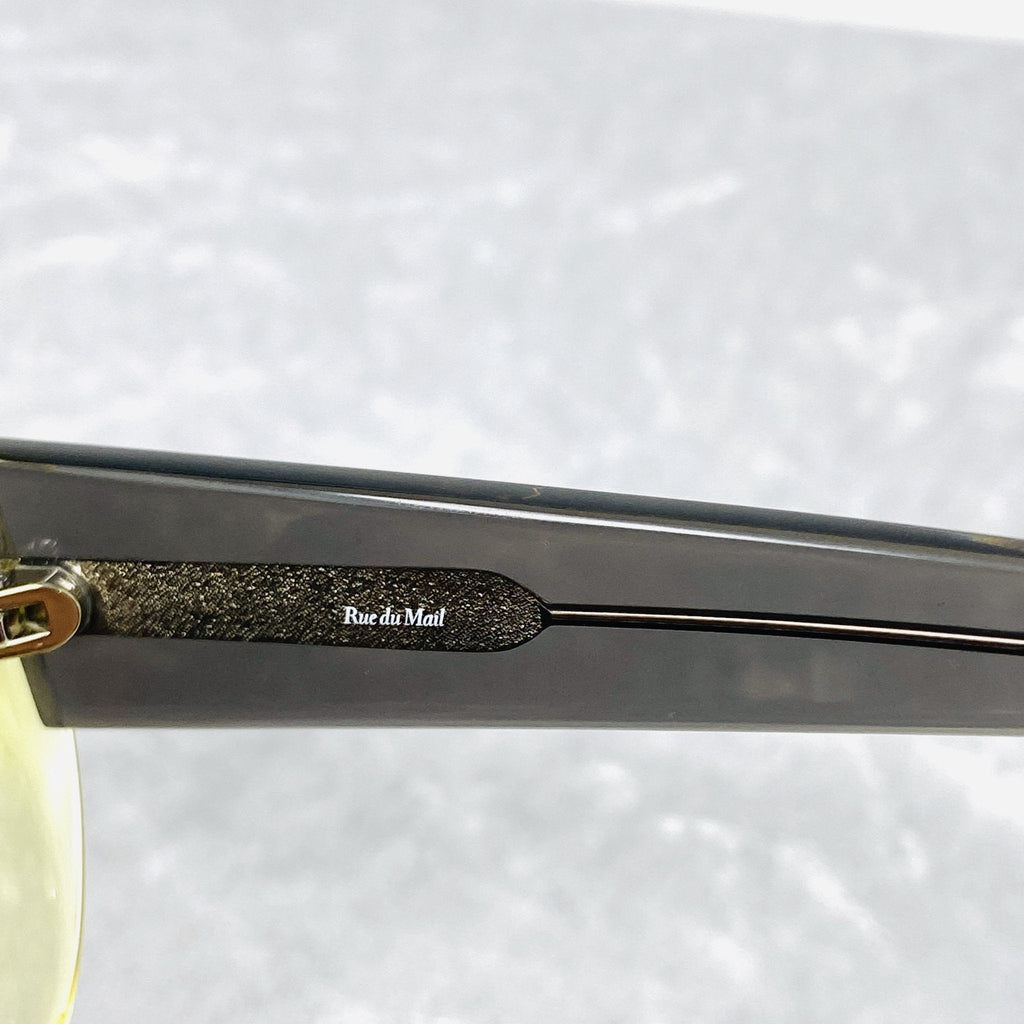 Rue De Mail Sunglasses Oversized Yellow and Grey