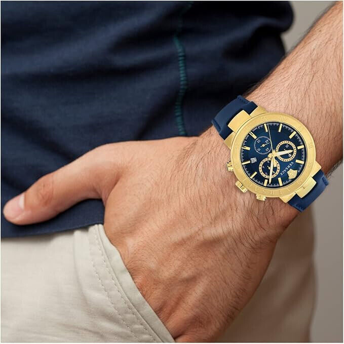 Versace Urban Mystique Men's Chronograph Blue Watch
