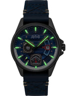 AVI-8 Hawker Harrier Farley Blue Mens Watch