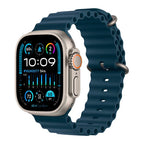 Apple Watch Ultra 2 49mm Cellular Titanium Case w/ Blue Ocean Band MREG3LL/A