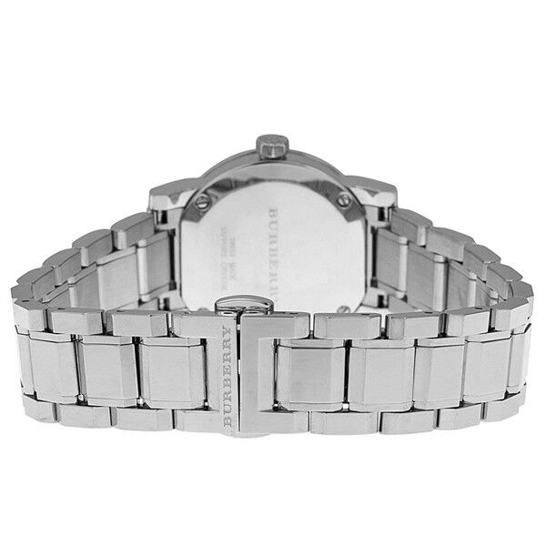Burberry Ladies Watch The City Check Diamonds Pink