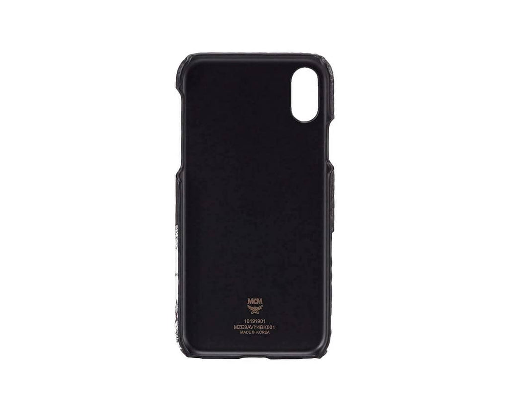MCM Unisex Visetos Hide And Seek Bunny IPhone X Case