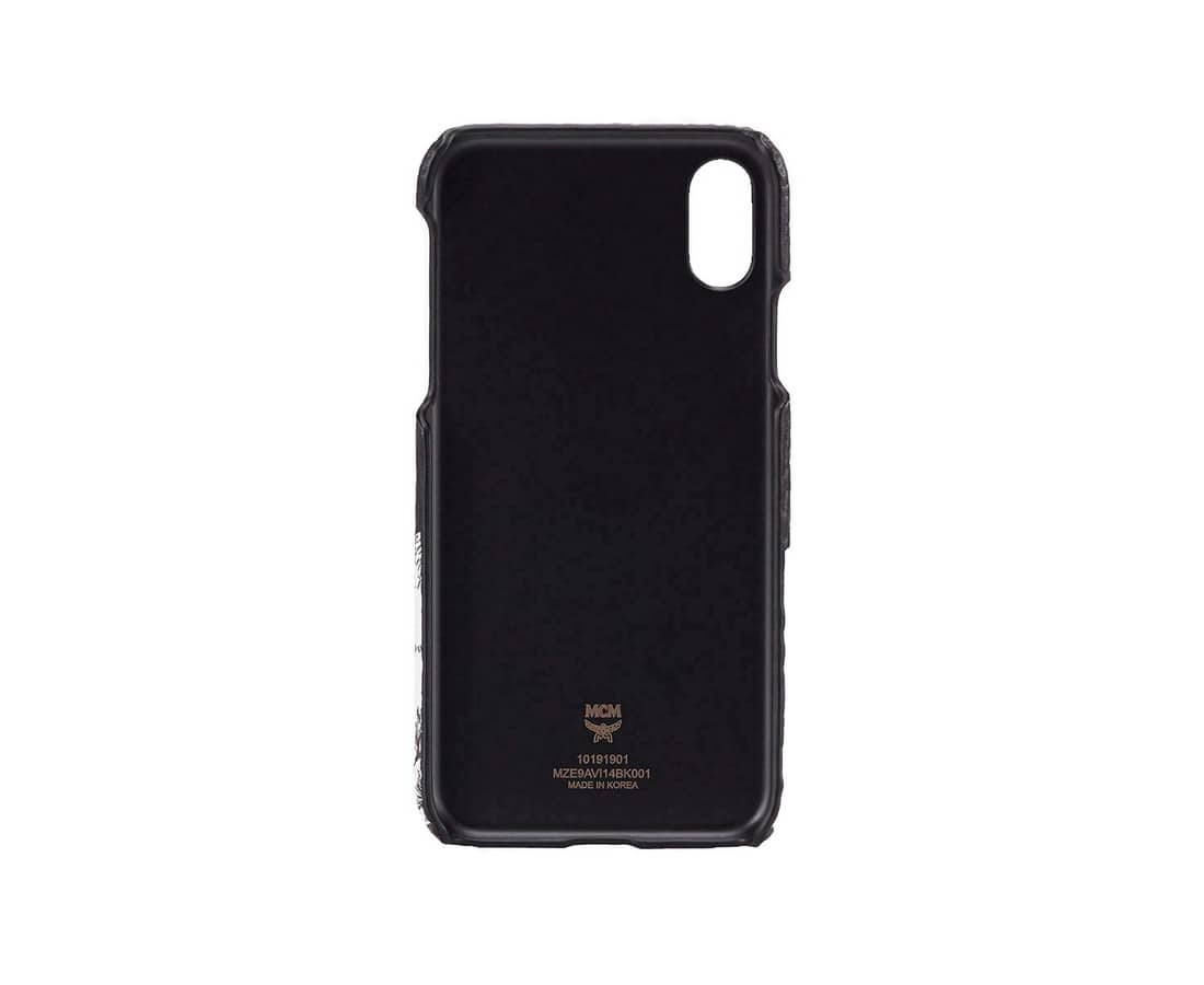 MCM Unisex Visetos Hide And Seek Bunny IPhone X Case