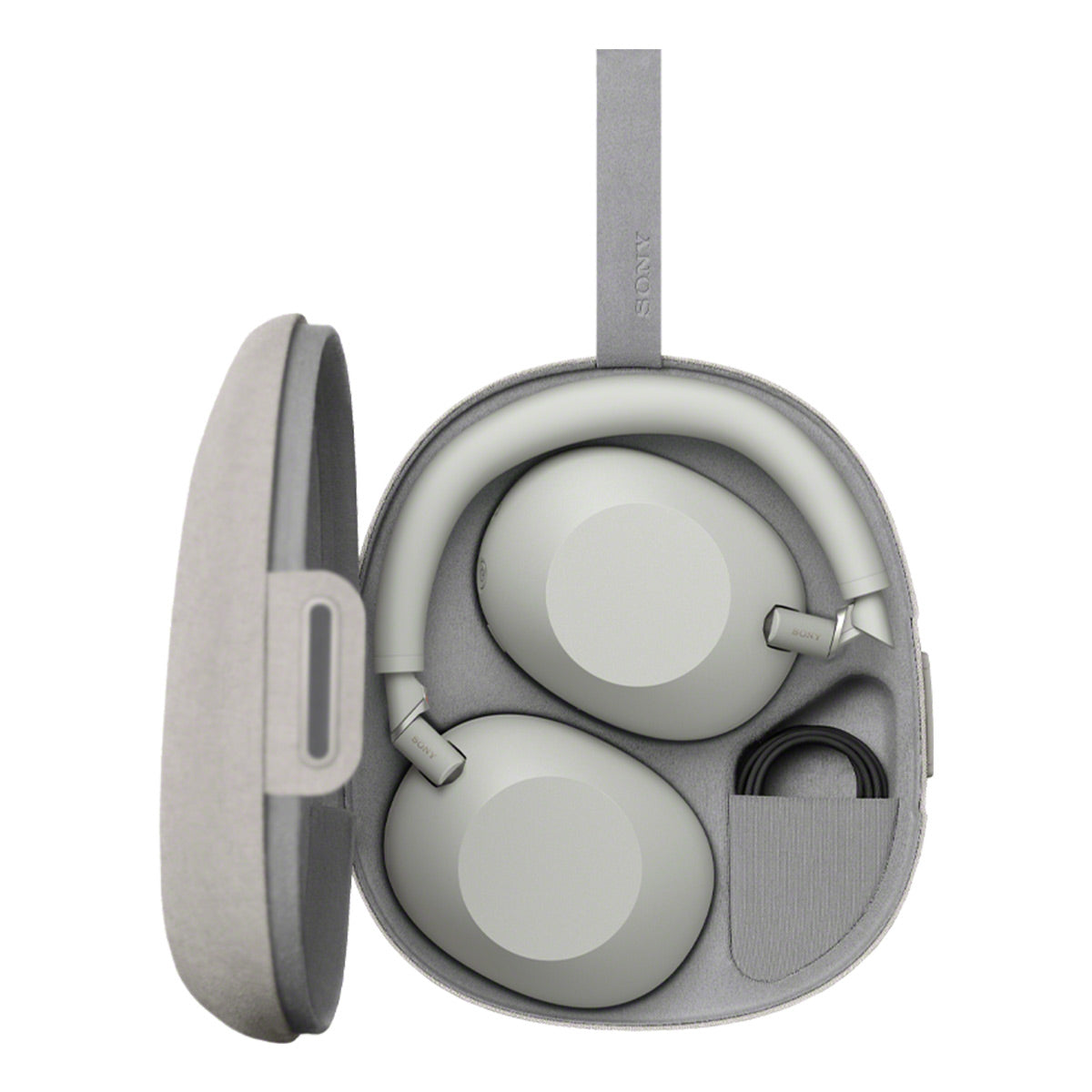 Sony WH-1000XM6 Wireless Noise Cancelling Over Ear Headphone Bundle with gSport Case (Silver)