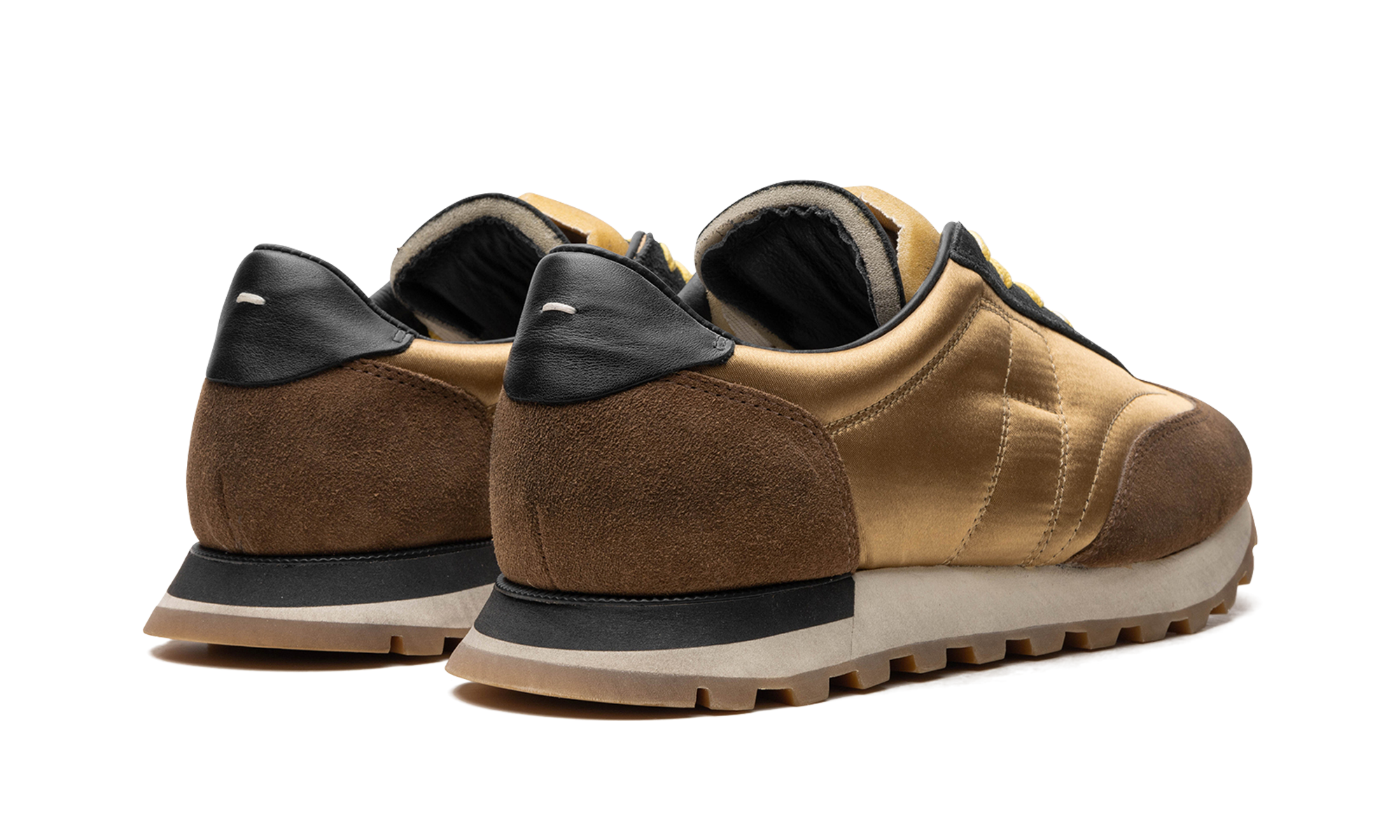 Panelled Retro Runner „Brown Distressed“ S57WS0255 P2706 H7293