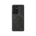 Samsung Galaxy S21 Ultra - Alcantara Back Cover - Space Grey