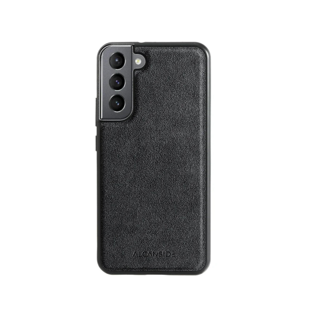 Samsung Galaxy S22 Plus - Alcantara Back Cover - Space Grey