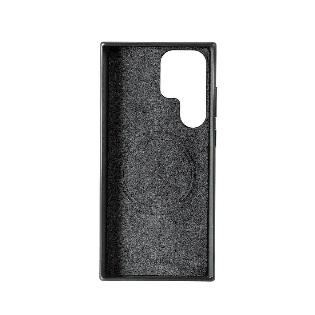 Samsung Galaxy S22 Ultra - Alcantara Back Cover - Space Grey