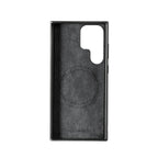 Samsung Galaxy S22 Ultra - Alcantara Back Cover - Space Grey