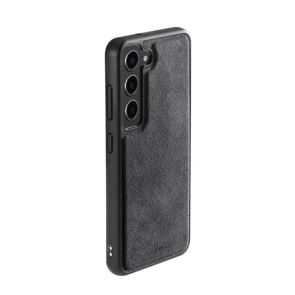 Samsung Galaxy S23 - Alcantara Back Cover - Space Grey