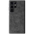 Samsung Galaxy S23 Ultra - Alcantara Case - Space Grey