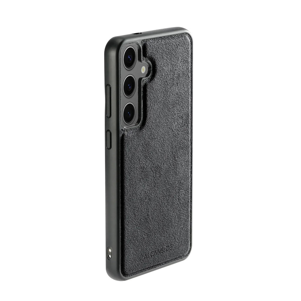 Samsung Galaxy S24 Plus - Alcantara Back Cover - Space Grey