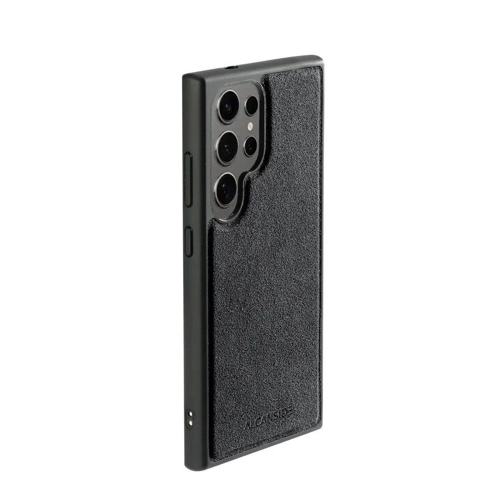 Samsung Galaxy S24 Ultra - Alcantara Back Cover - Space Grey