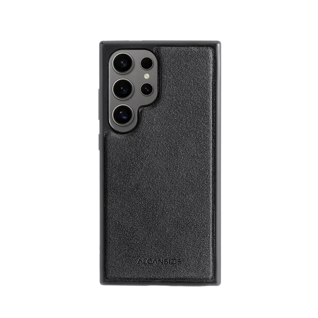 Samsung Galaxy S24 Ultra - Alcantara Back Cover - Space Grey