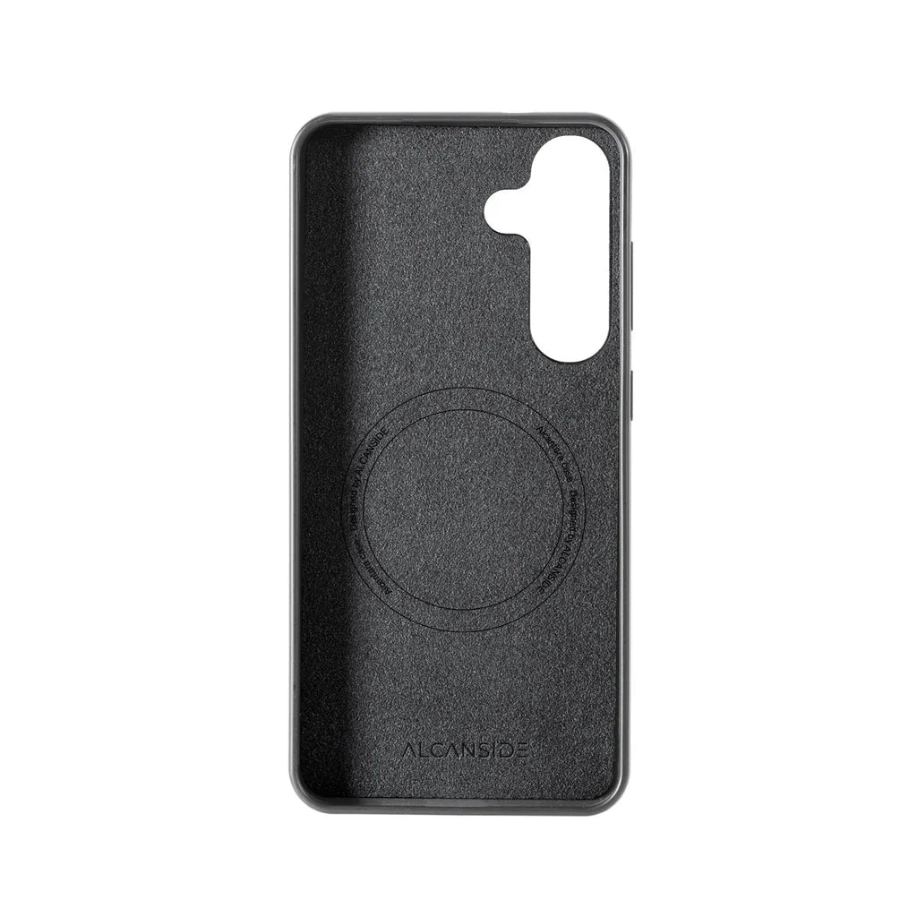 Samsung Galaxy S25 - Alcantara Back Cover - Space Grey