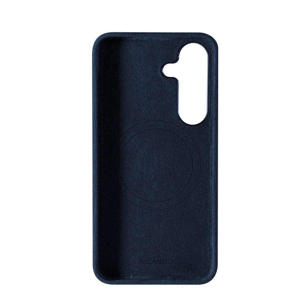 Samsung Galaxy S25 - Alcantara Case - Navy Blue