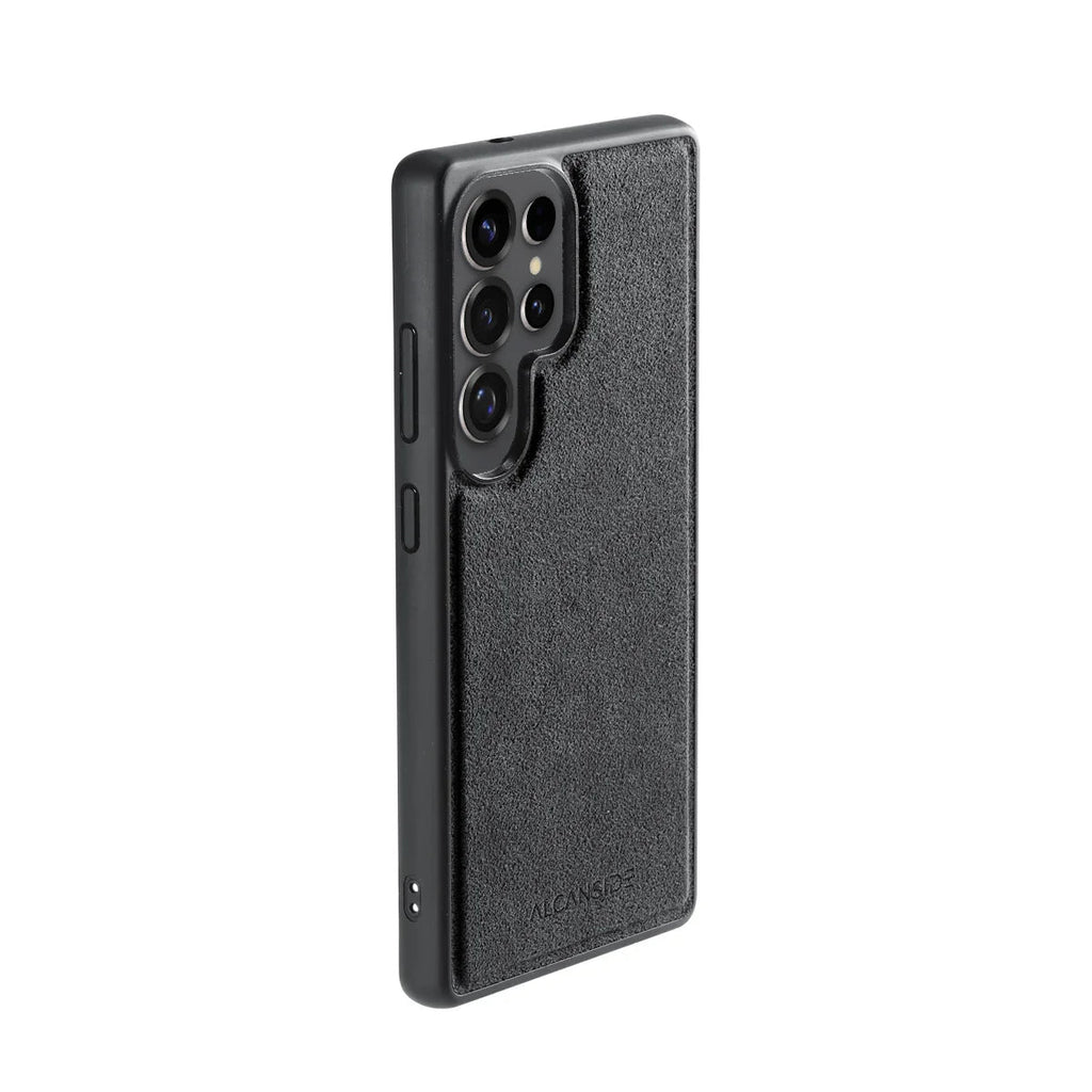 Samsung Galaxy S25 Ultra - Alcantara Back Cover - Space Grey