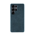 Samsung Galaxy S25 Ultra - Alcantara Case - Ocean Blue