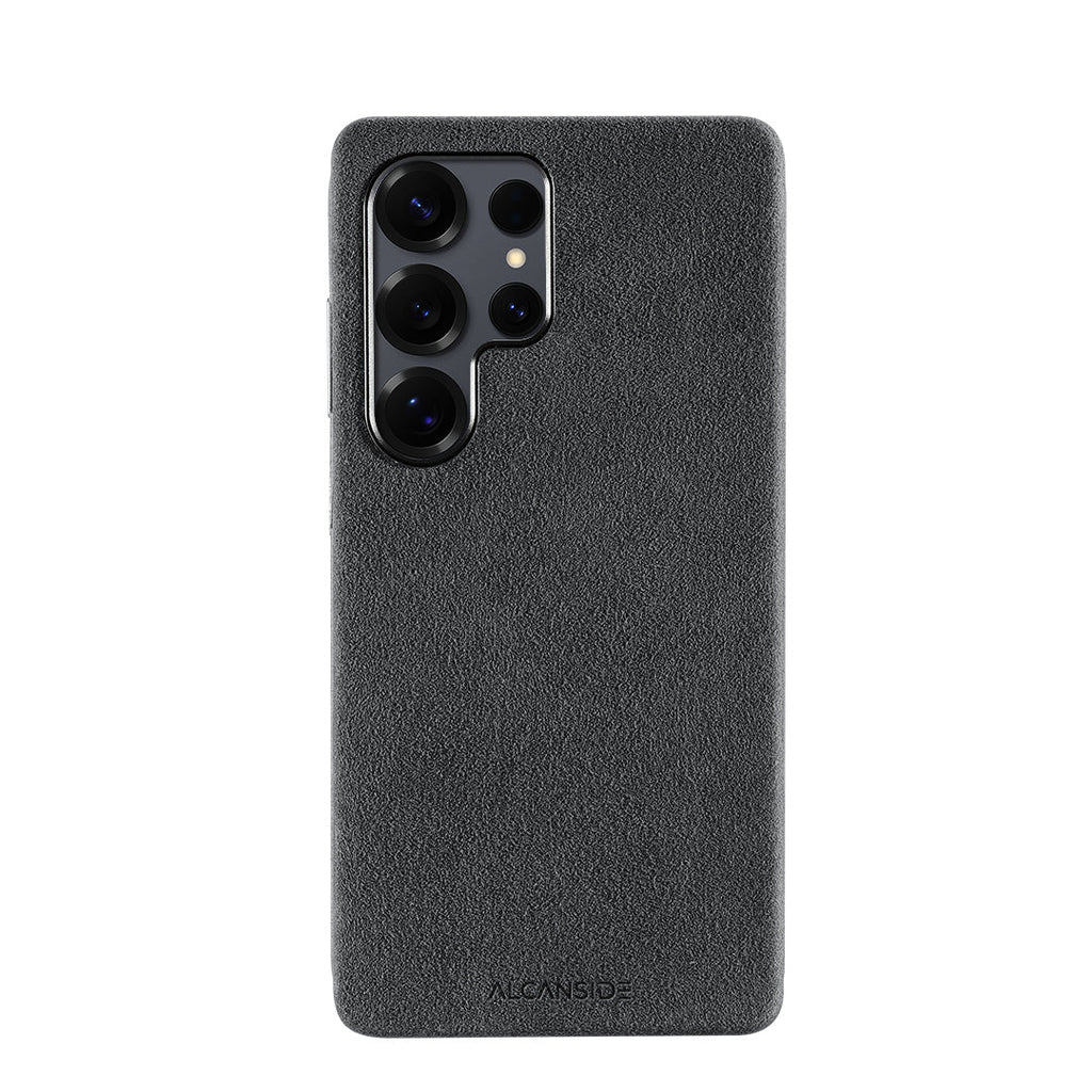Samsung Galaxy S25 Ultra - Alcantara Case - Space Grey