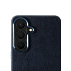 Samsung Galaxy S26 Plus - Alcantara Case - Navy Blue