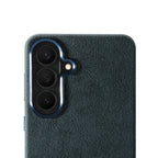 Samsung Galaxy S26 Plus - Alcantara Case - Navy Blue