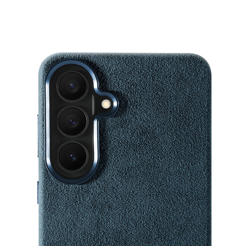 Samsung Galaxy S26 Plus - Alcantara Case - Ocean Blue