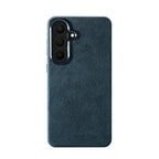 Samsung Galaxy S26 Plus - Alcantara Case - Ocean Blue