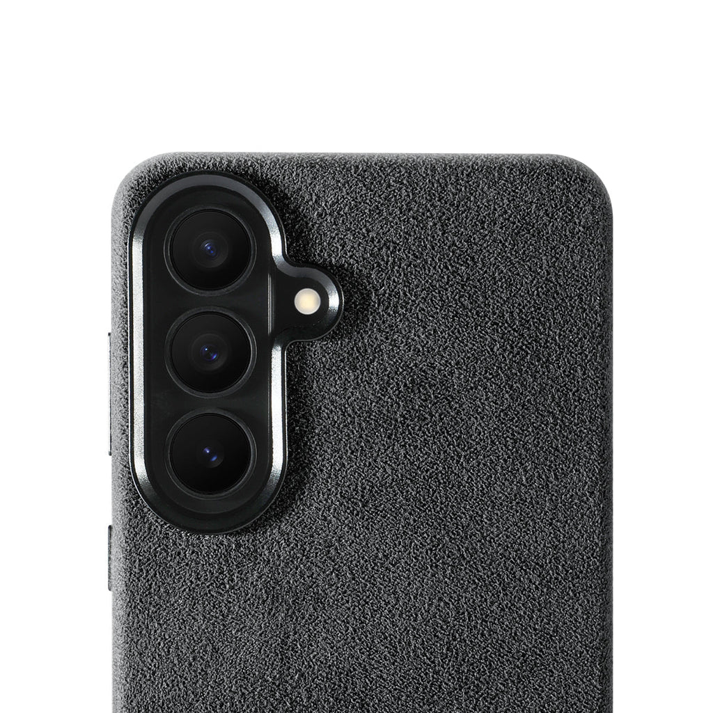 Samsung Galaxy S26 Plus - Alcantara Case - Space Grey